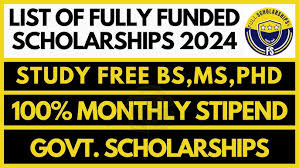 Government Scholarships for Undergraduate and Graduate Students